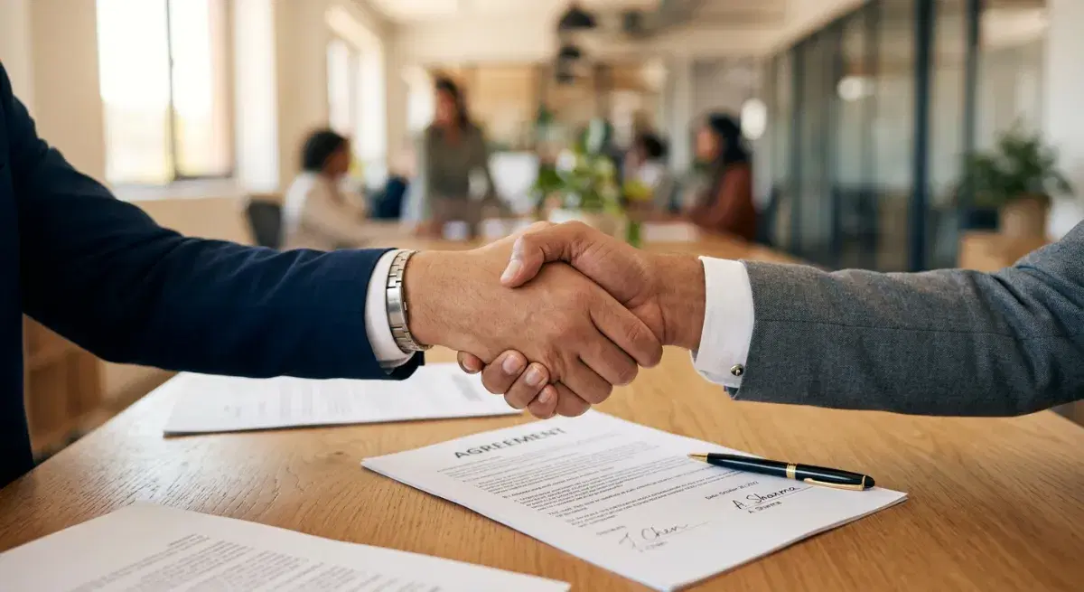 Firma del convenio de colaboración entre la Universidad Provincial de Córdoba y la Fundación e+e